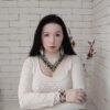 Бісерний браслет “Майя” в зеленому, червоному та золотистому кольорі