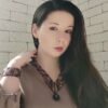 Гердан з бісеру кутовий фіолетовий «Аріадна»
