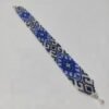 Стрічковий гердан з орнаментом у синьому кольорі “Дана”